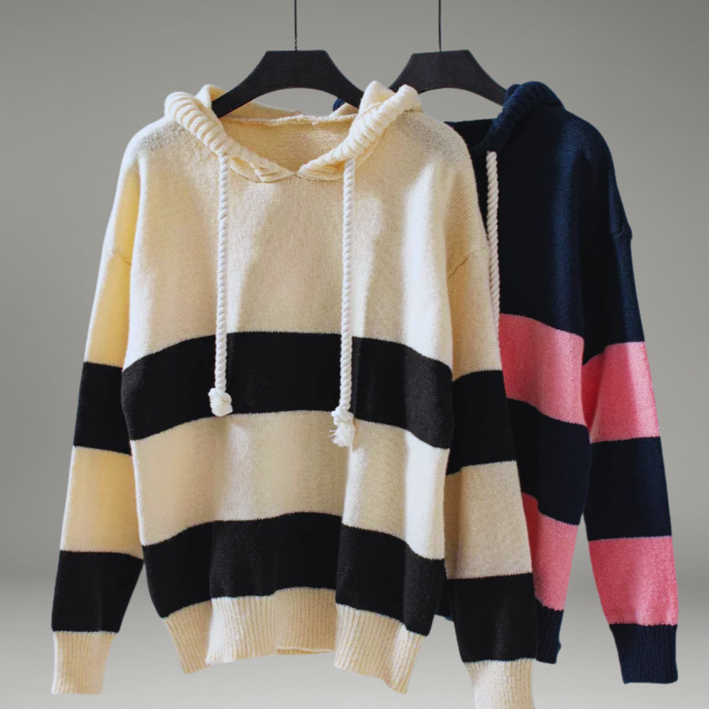 Women’s Hoodie with Drawstring Hood and Ribbed Cuffs