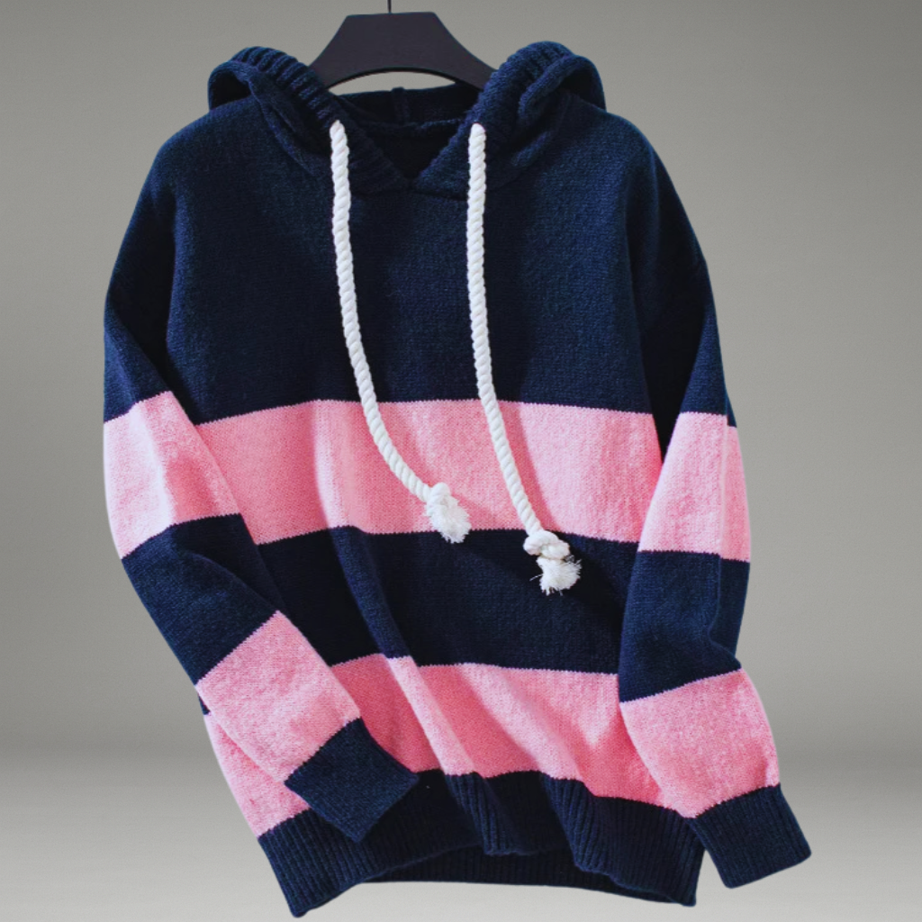 Women’s Hoodie with Drawstring Hood and Ribbed Cuffs